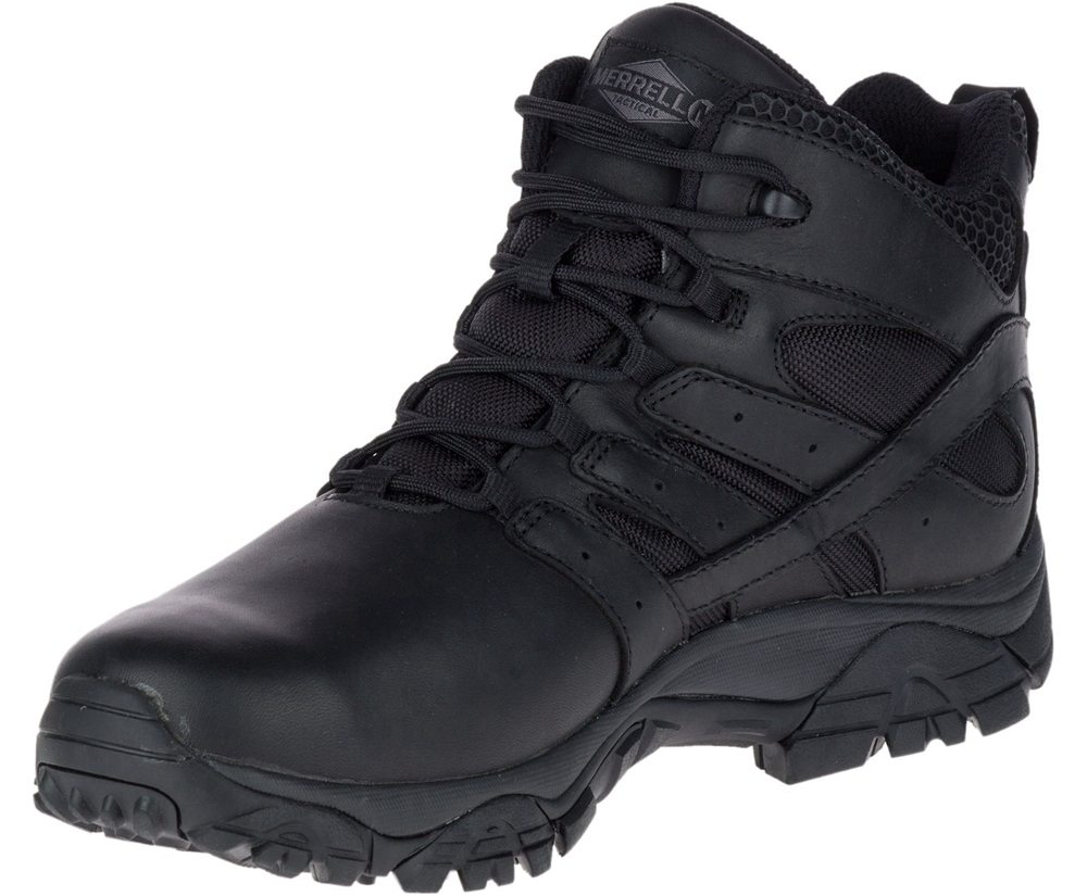 Merrell Støvler Dame - Moab 2 Mid Tactical Response Waterproof - Sort - RYX147308